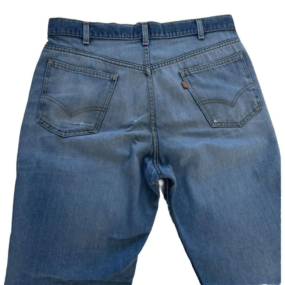 Vintage Levis Orange Tab‎ 1980’s Made In USA. Size 36x32